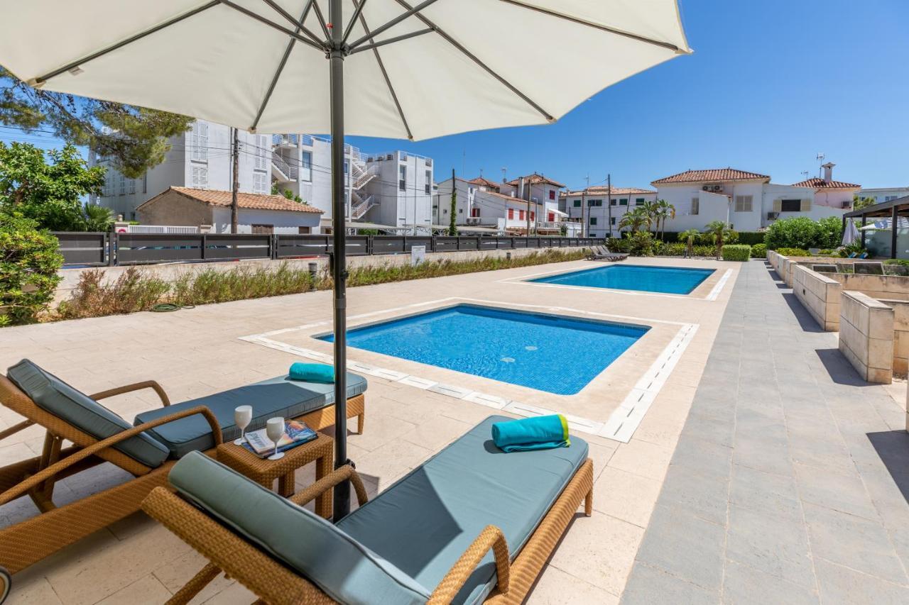 Apartment La Nau - Fantastic Apartment With Hot Tub And Pool, Just Steps Away From Beach Port de Pollença Extérieur photo